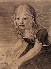 Portrait of the Artist's Daughter, Marie by Karl Friedrich Schinkel